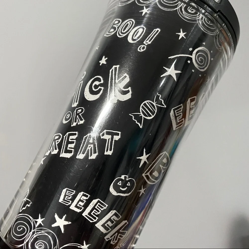 2007 Starbucks Glow In The Dark Halloween Tumbler